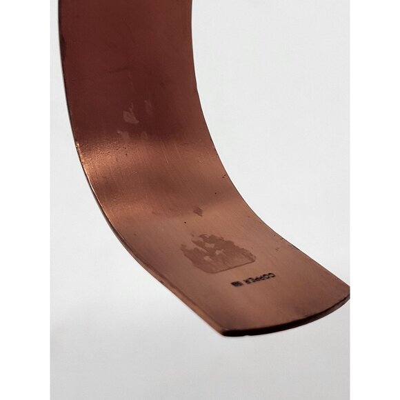 WMCO Vintage Kokopelli Copper Cuff Bracelet Native American Southwestern - Picture 7 of 13